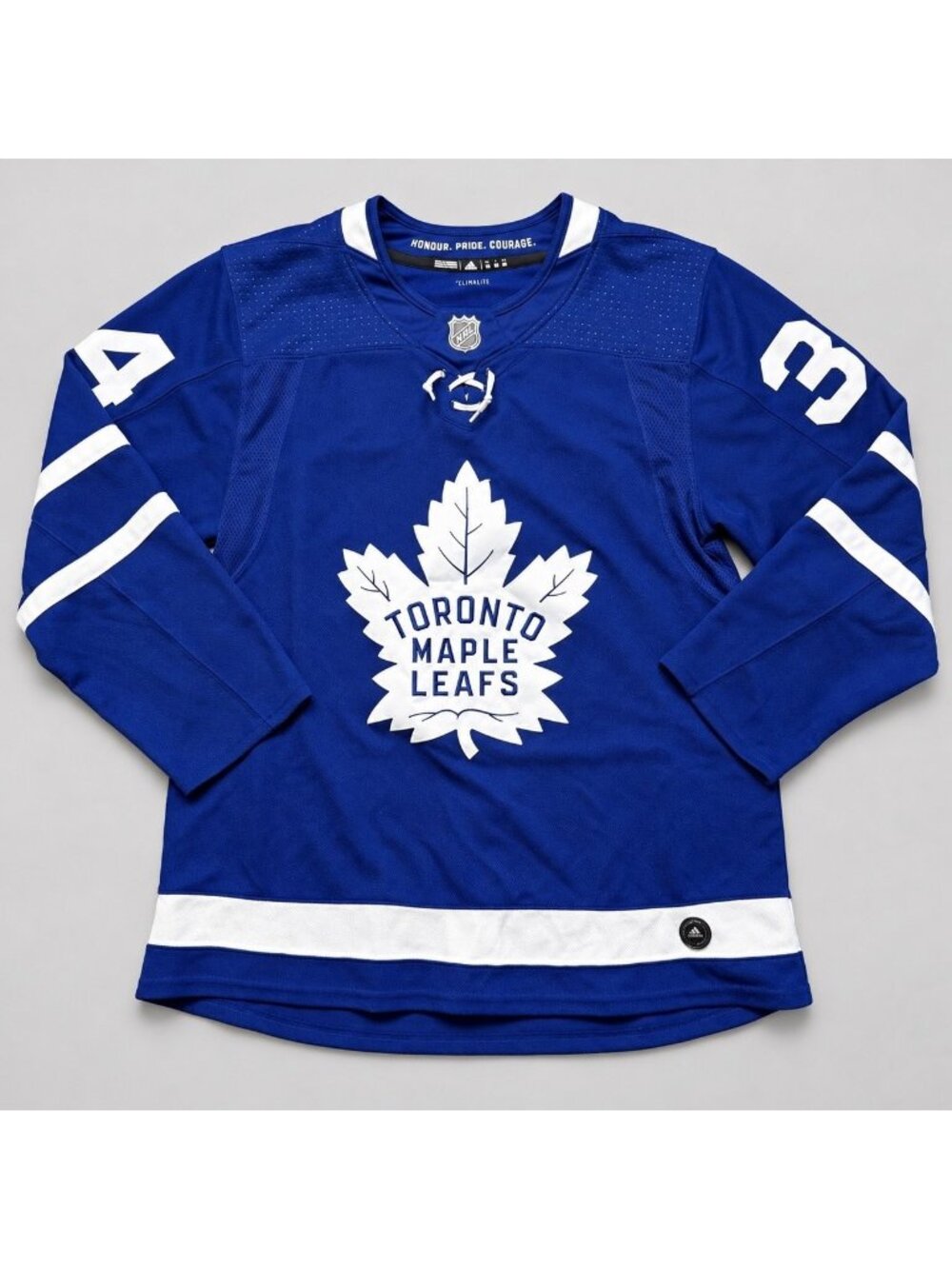 Auston Matthews Toronto Maple Leafs Climalite Jersey 52 Adidas Hockey Blue